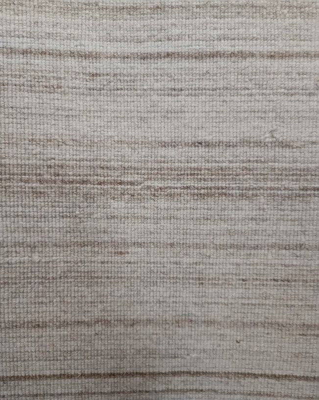 Alfombra de lana tejida a mano tipo flatweave – tono natural