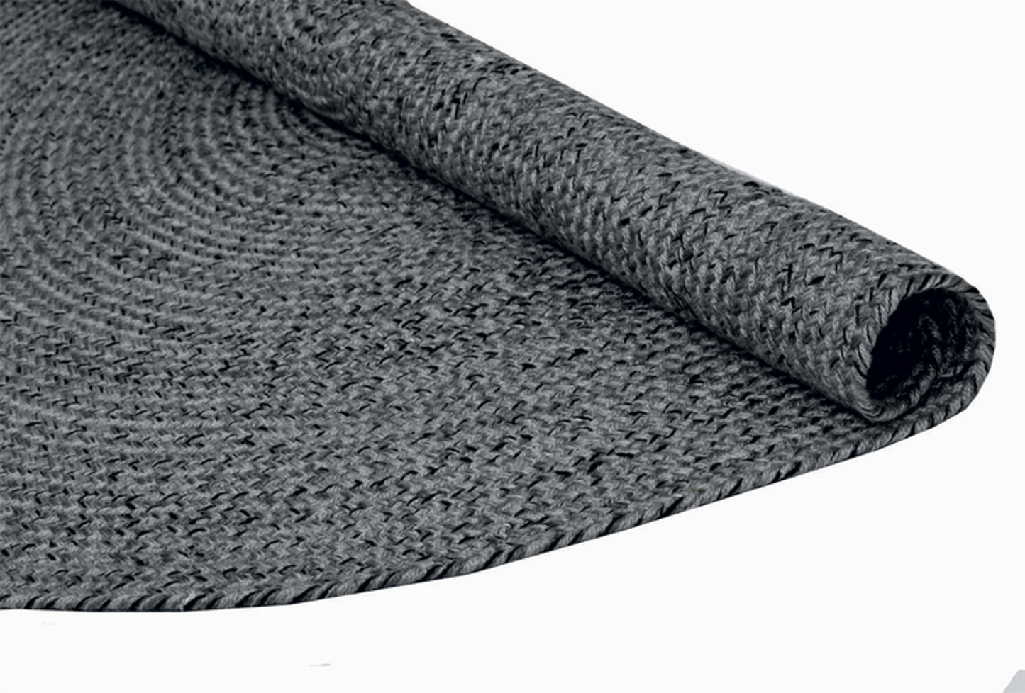 Alfombra Redonda de Hilo PET – Reciclada y Resistente