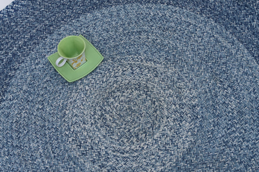 Alfombra Redonda de Algodón