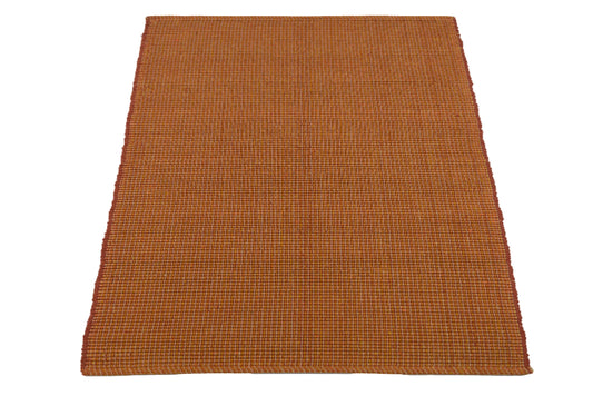 Alfombra de Playa Tejida a Mano Costa Dorada en Amarillo Soleado