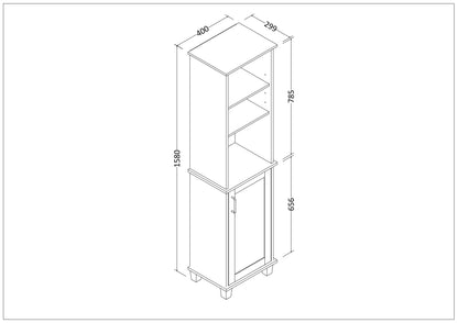 Gabinete Multiusos para Ropa de Cama