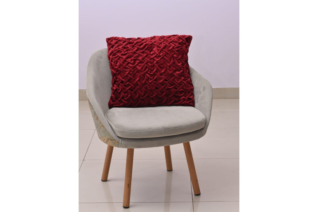 Funda de Cojín con Diseño de Cruces