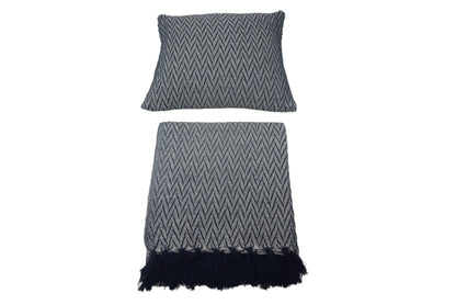 Manta de algodon tejida a mano