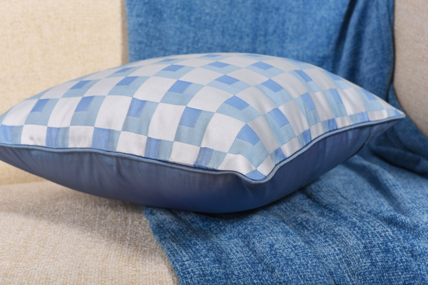 Funda de Cojín de Algodón Estilo Vintage