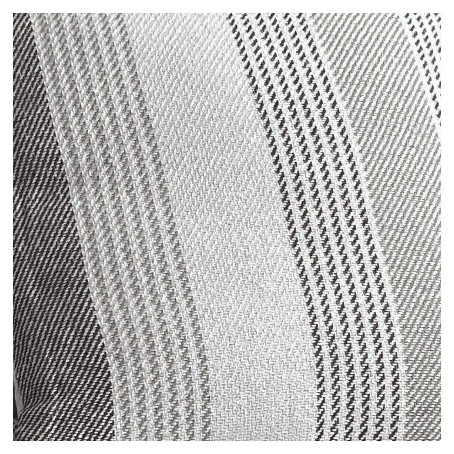 Manta de algodon tejida a mano