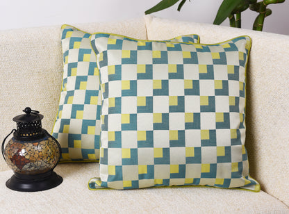 Funda de Cojín de Algodón Estilo Vintage