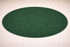Alfombra redonda Sintetica Verde - Lavable