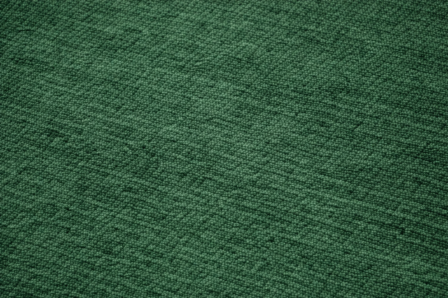Alfombra redonda Sintetica Verde - Lavable