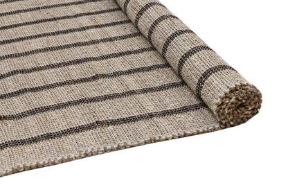 Alfombra de Pasto Marino a Rayas – Borde Acabado