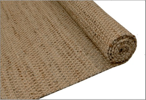 Alfombra Dhurrie de Yute Hecha a Mano – Borde Acabado