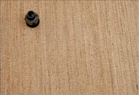 Alfombra Dhurrie de Yute Hecha a Mano – Borde Acabado