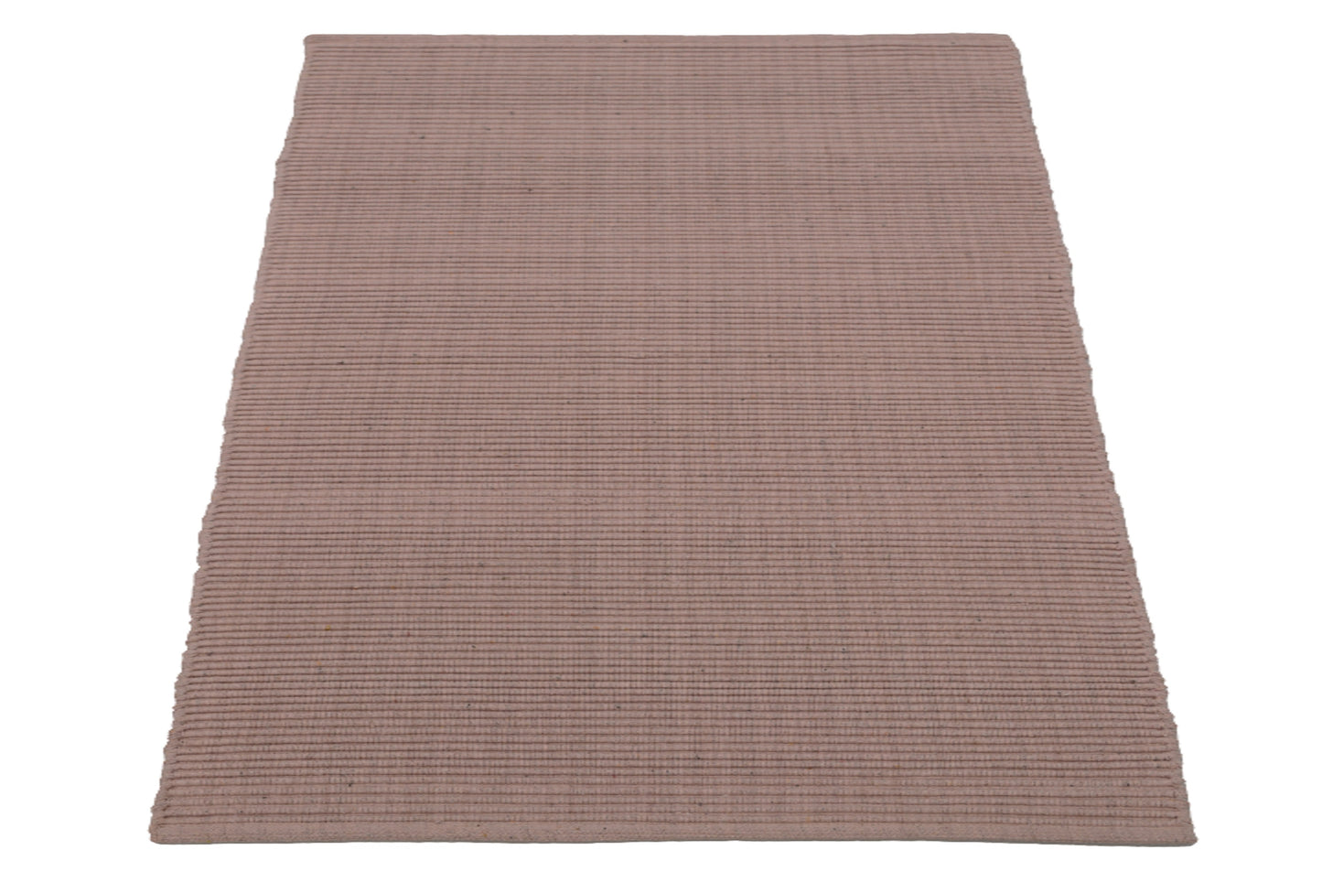 Alfombra de Playa Tejida a Mano Llama Rosa en Rosa Claro 