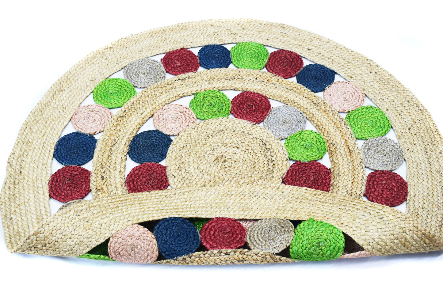 Alfombra Redonda de Yute