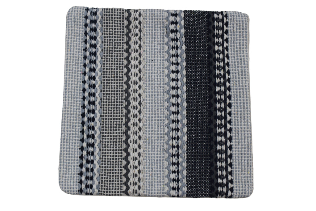 Funda de cojín kilim de algodón.