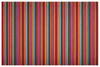 Alfombra durrie de lana tejida a mano – patrón de rayas (colores surtidos)