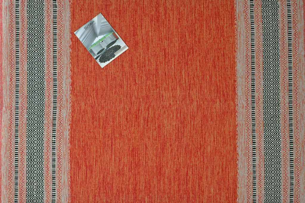 Alfombra Kilim de Algodón – Borde Acabado