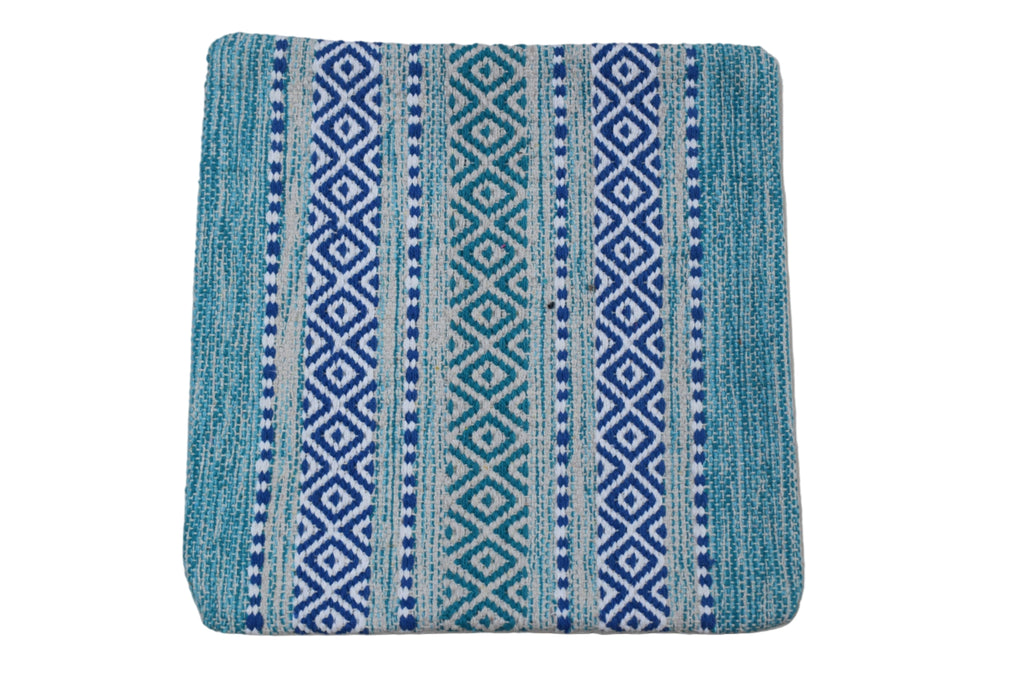 Funda de cojín kilim de algodón.