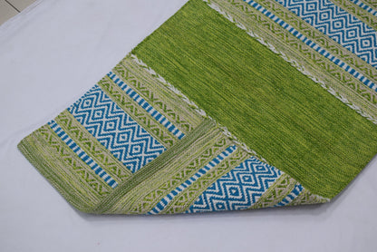 Alfombra Kilim de Algodón – Borde Acabado