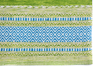 Alfombra Kilim de Algodón – Borde Acabado