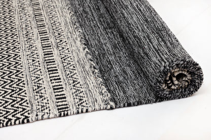 Alfombra Kilim de Algodón – Borde Acabado