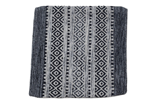 Funda de cojín kilim de algodón.