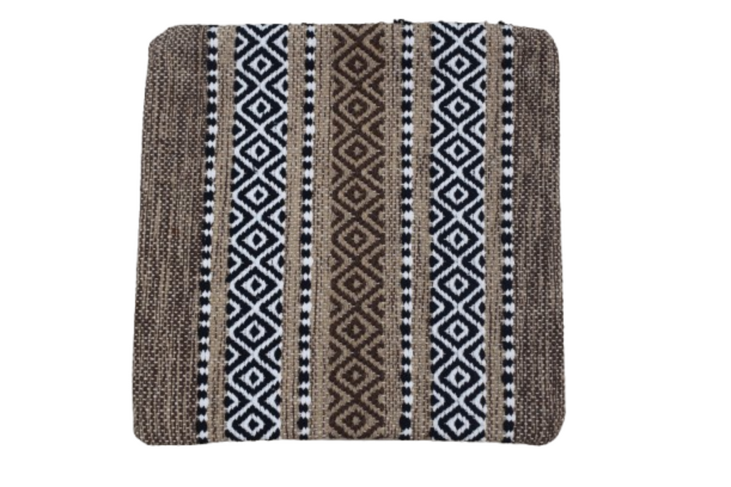 Funda de cojín kilim de algodón.