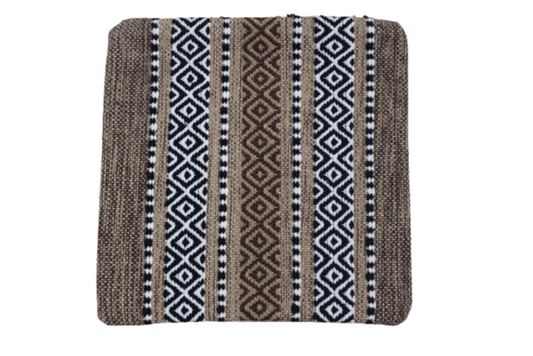 Funda de cojín kilim de algodón.