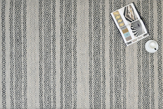 Alfombra Kilim de Algodón – Borde Acabado