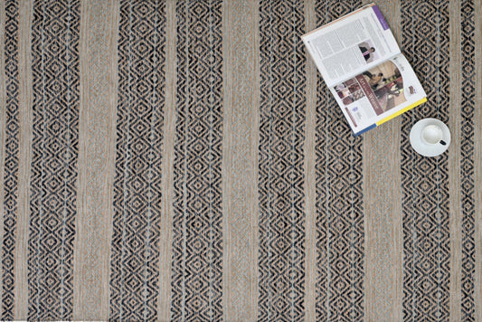 Alfombra Kilim de Algodón – Borde Acabado