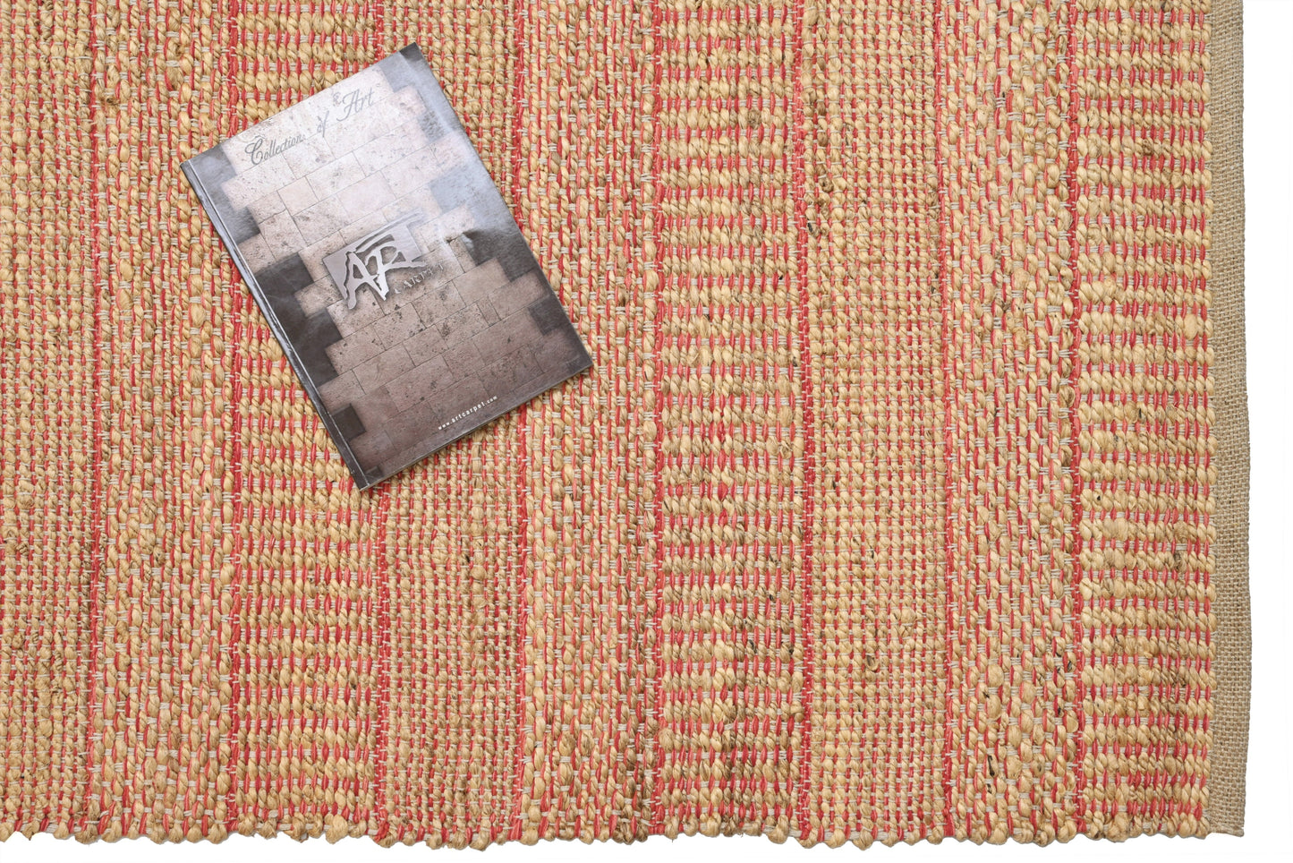 Alfombra a Rayas de Sarkanda – Borde con Acabado Spray