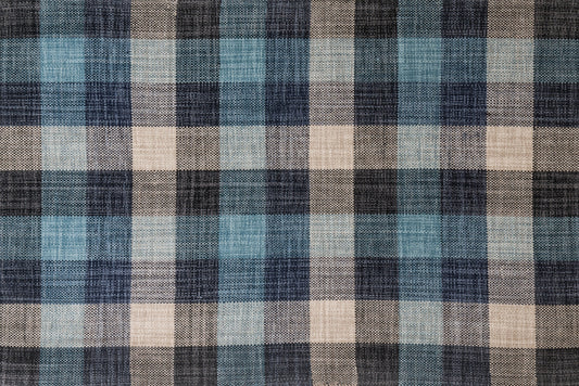 Alfombra de Algodón a Cuadros – Tejido con Borde