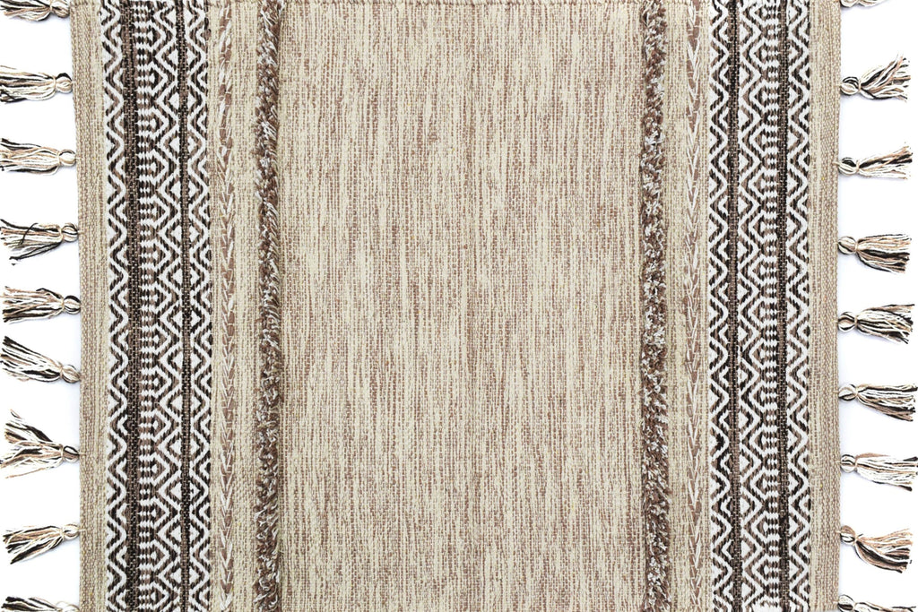 Alfombra Kilim de Algodón – Textura Shaggy