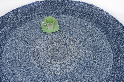 Alfombra Redonda de Algodón