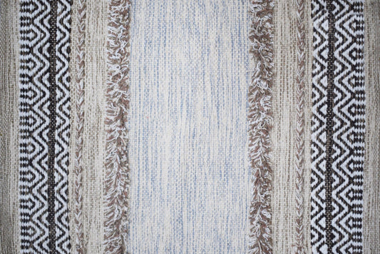 Alfombra Kilim de Algodón – Textura Shaggy