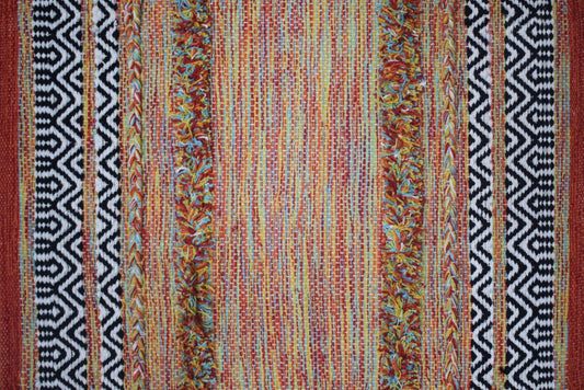 Alfombra Kilim de Algodón – Textura Shaggy