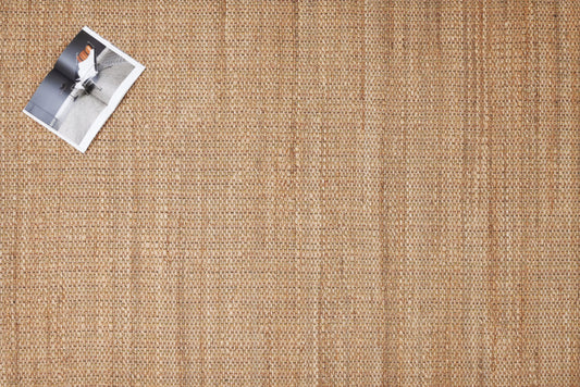 Alfombra Dhurrie de Yute Hecha a Mano – Borde Acabado