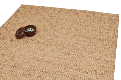 Alfombra Dhurrie de Yute Hecha a Mano – Borde Acabado