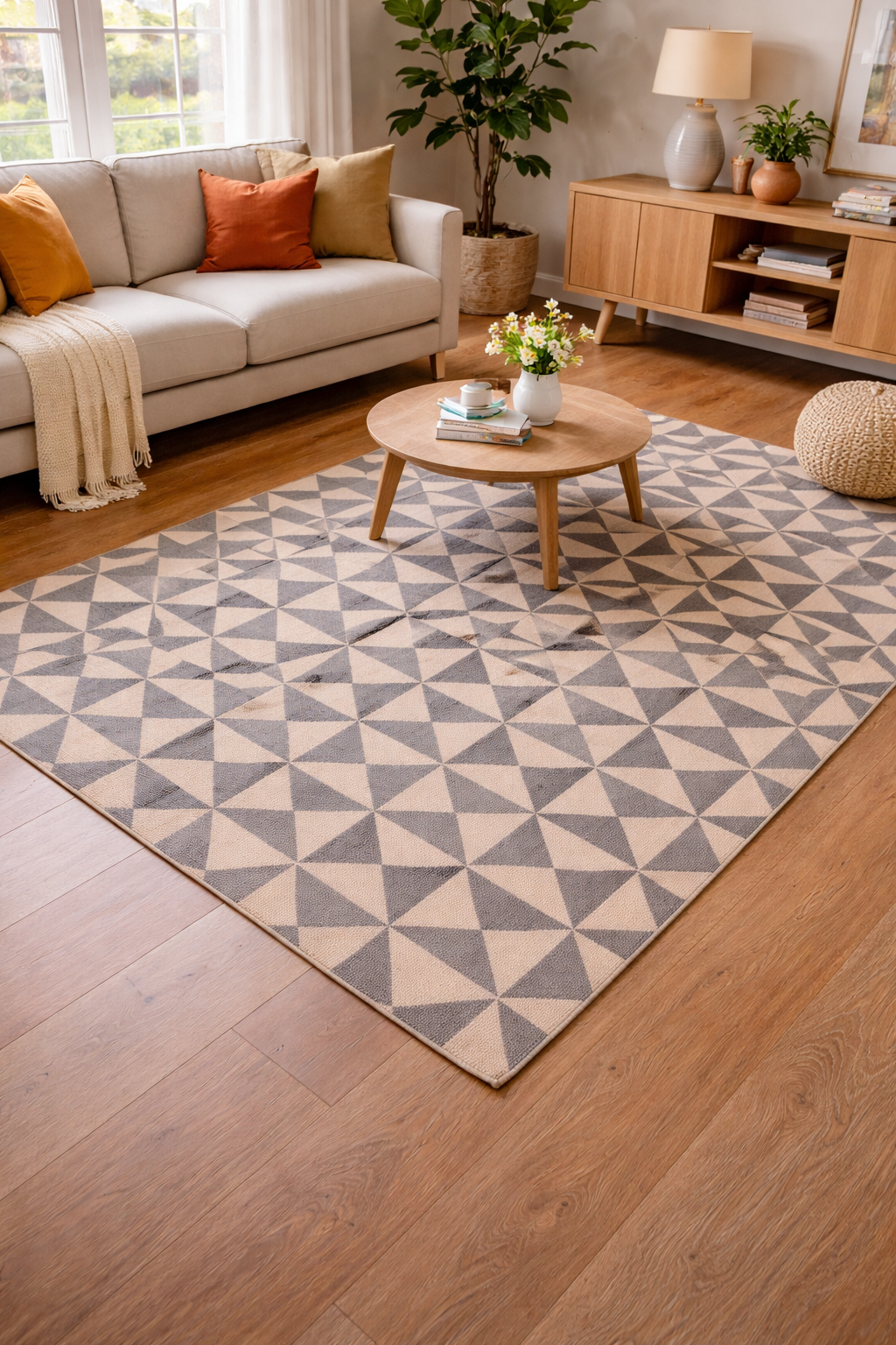 Alfombra de Hilo PET – Reciclada y Resistente