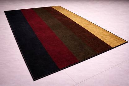 Alfombra de Algodón Tejida a Mano Horizonte Crepúsculo