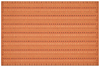 Alfombra Sabrina Naranja Terracota