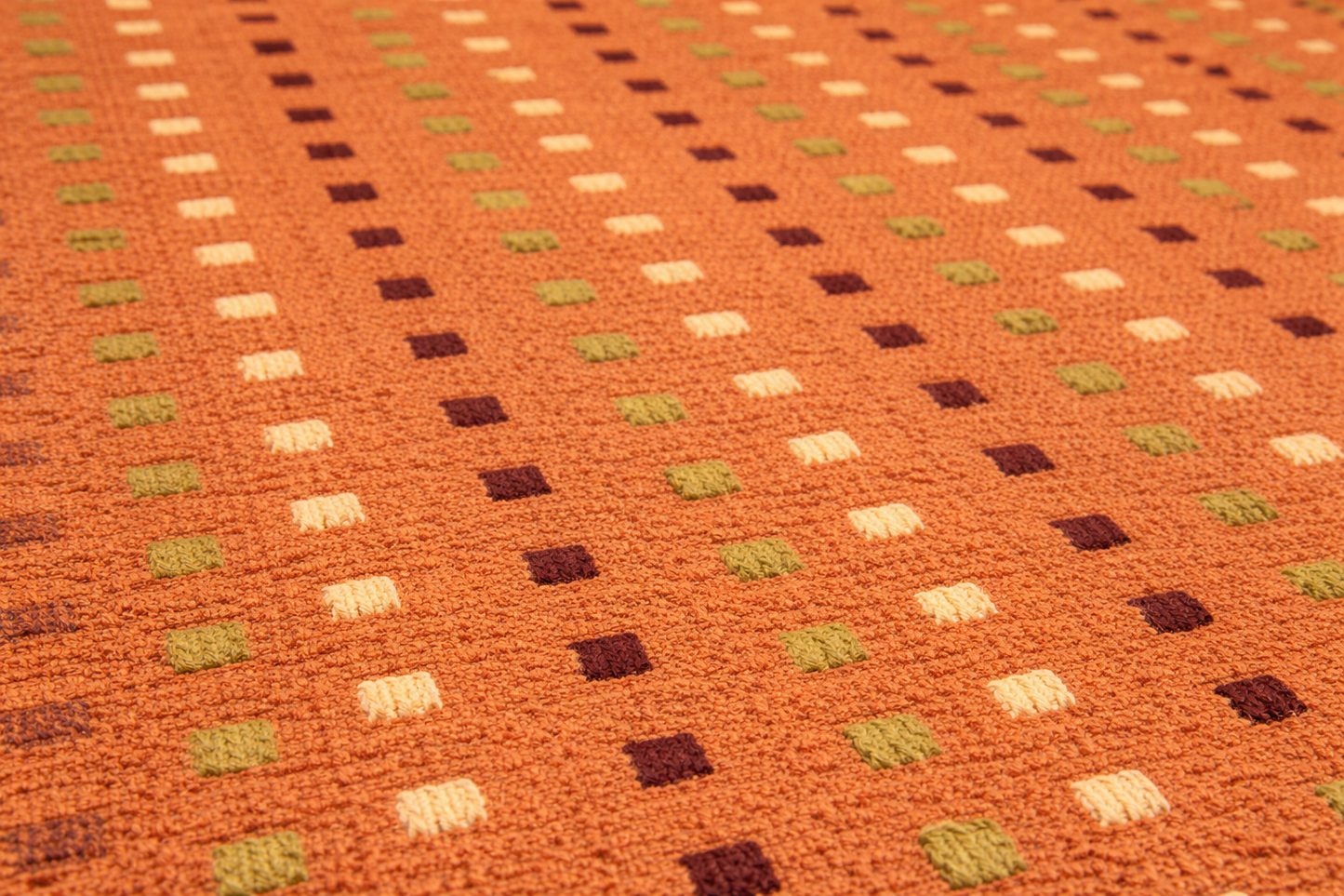 Alfombra Sabrina Naranja Terracota