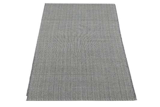 Alfombra Playera Tejida a Mano “Sunset Flame” en Naranja Intenso