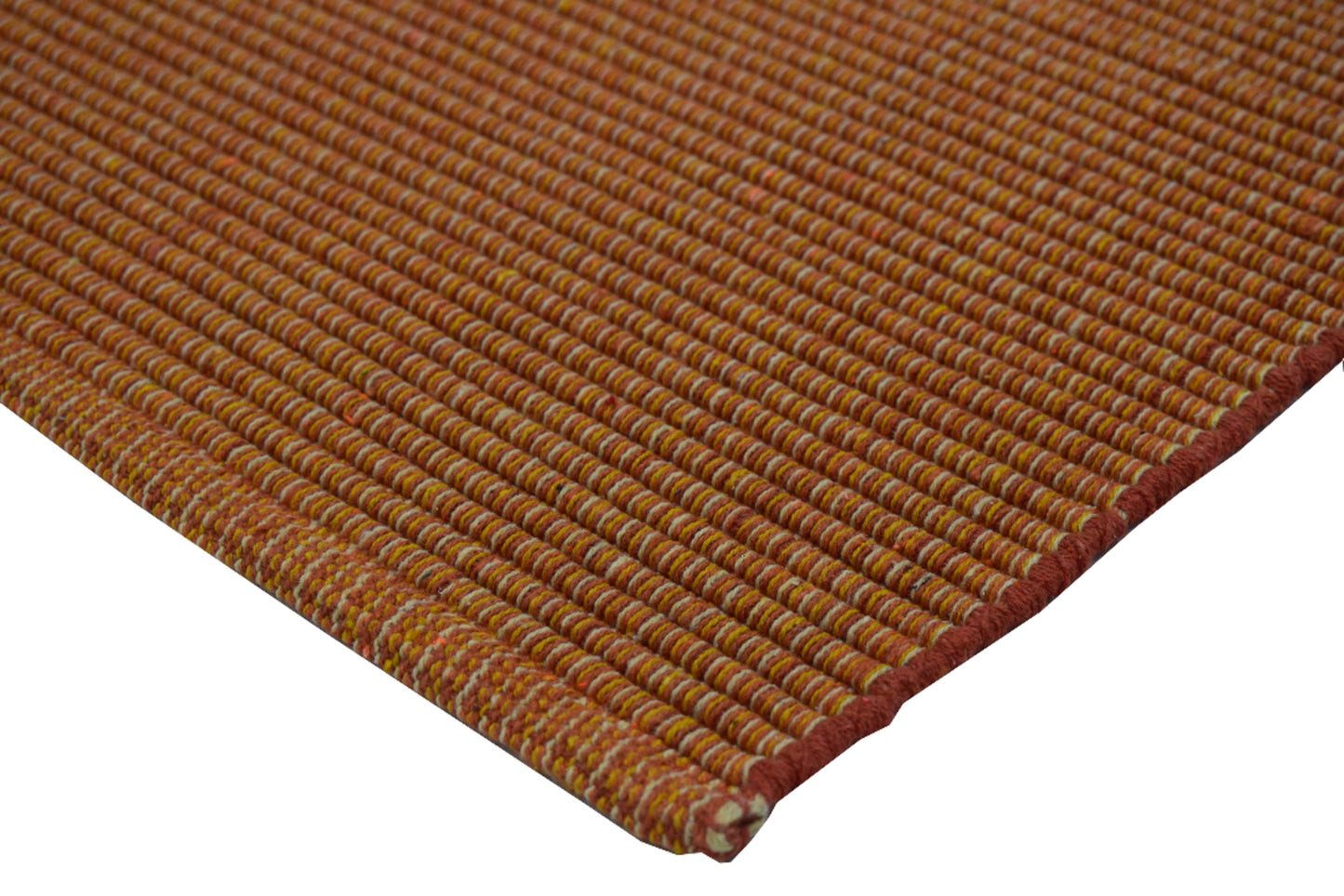 Alfombra de Playa Tejida a Mano Costa Dorada en Amarillo Soleado