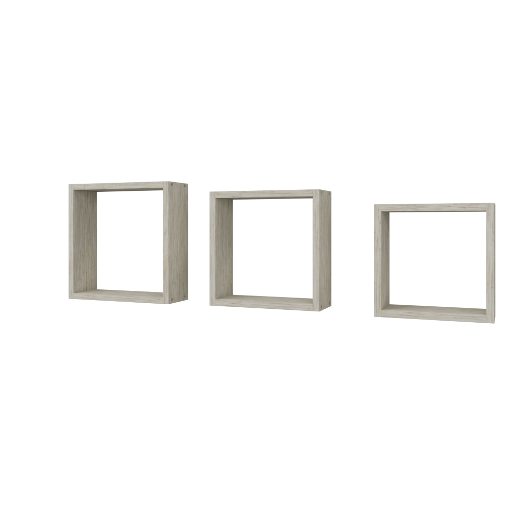 Estantería Decorativa de Cubos – Juego de 3 