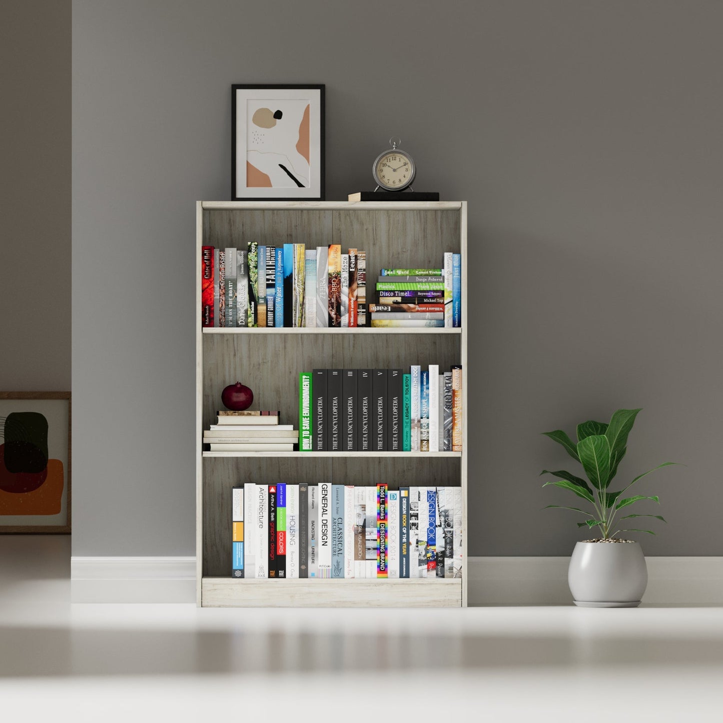 Estantería de 3 niveles