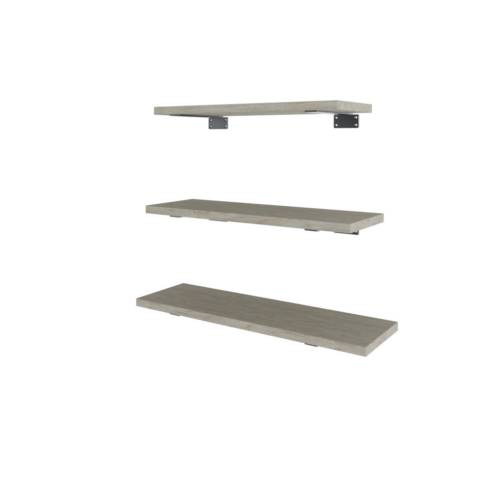 Estante Flotante con Soportes – Juego de 3