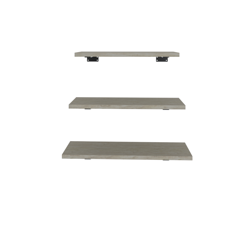 Estante Flotante con Soportes – Juego de 3