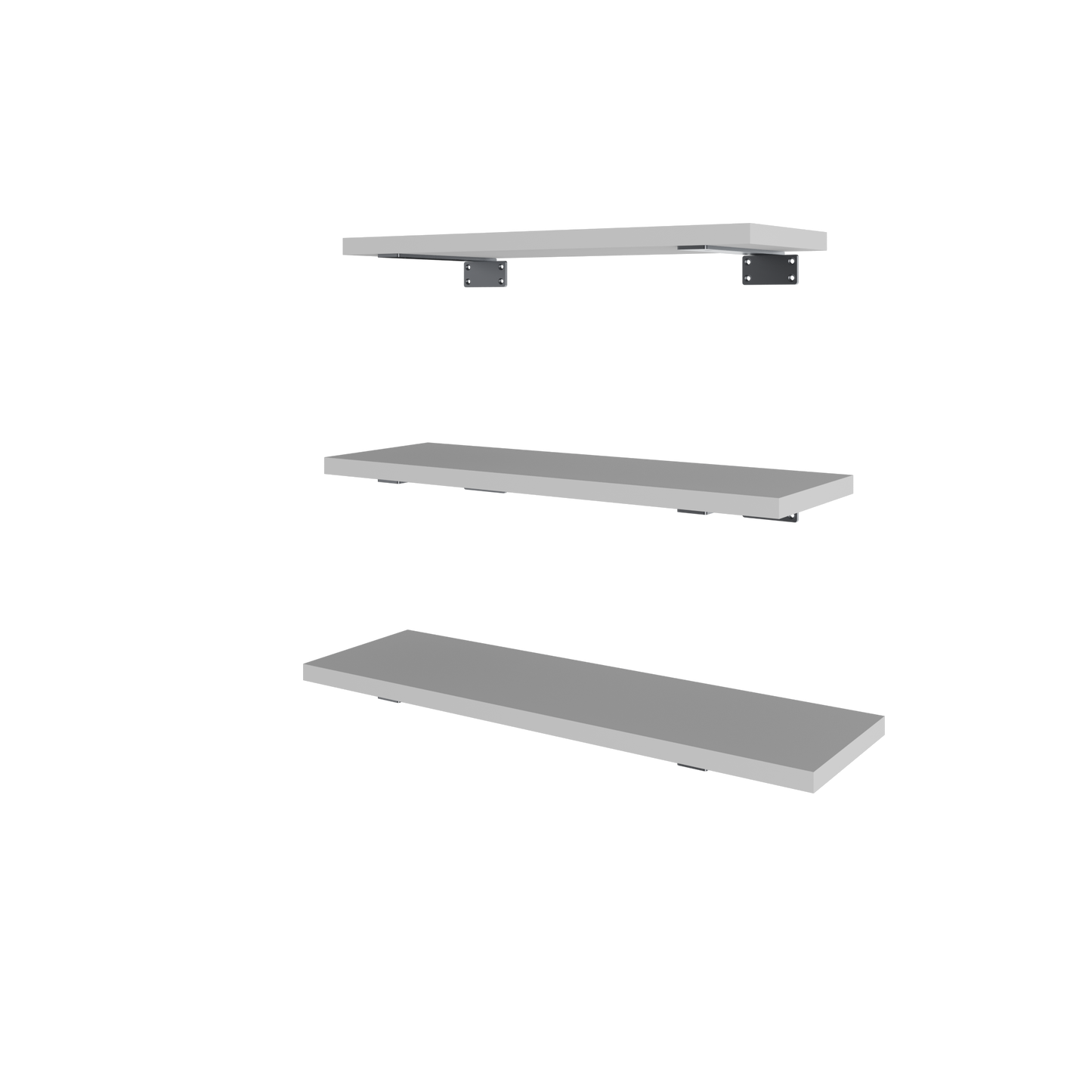 Estante Flotante con Soportes – Juego de 3