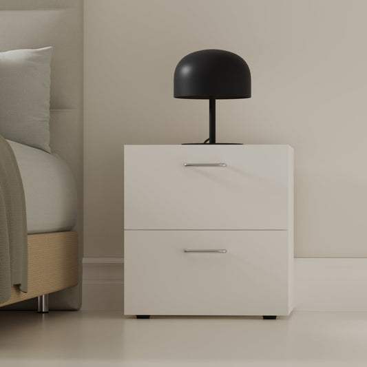 Mesita de Noche con Cajones