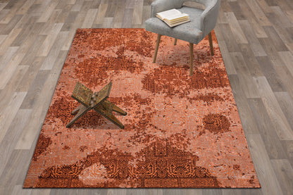 Alfombra tejida Jacquard